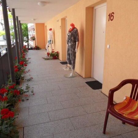 Laubengang Gästehaus