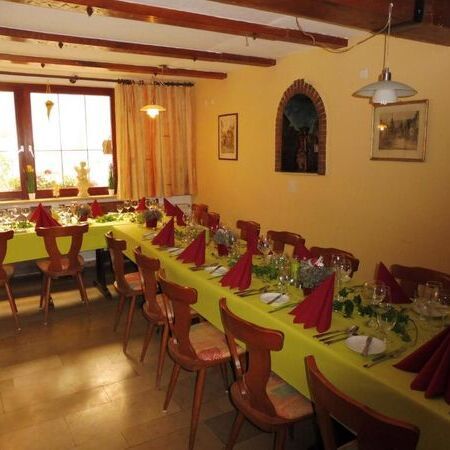 Festive table in the restaurant